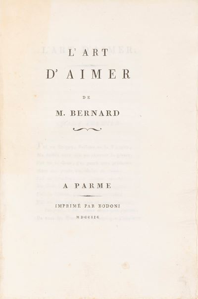 L'art D'aimer
