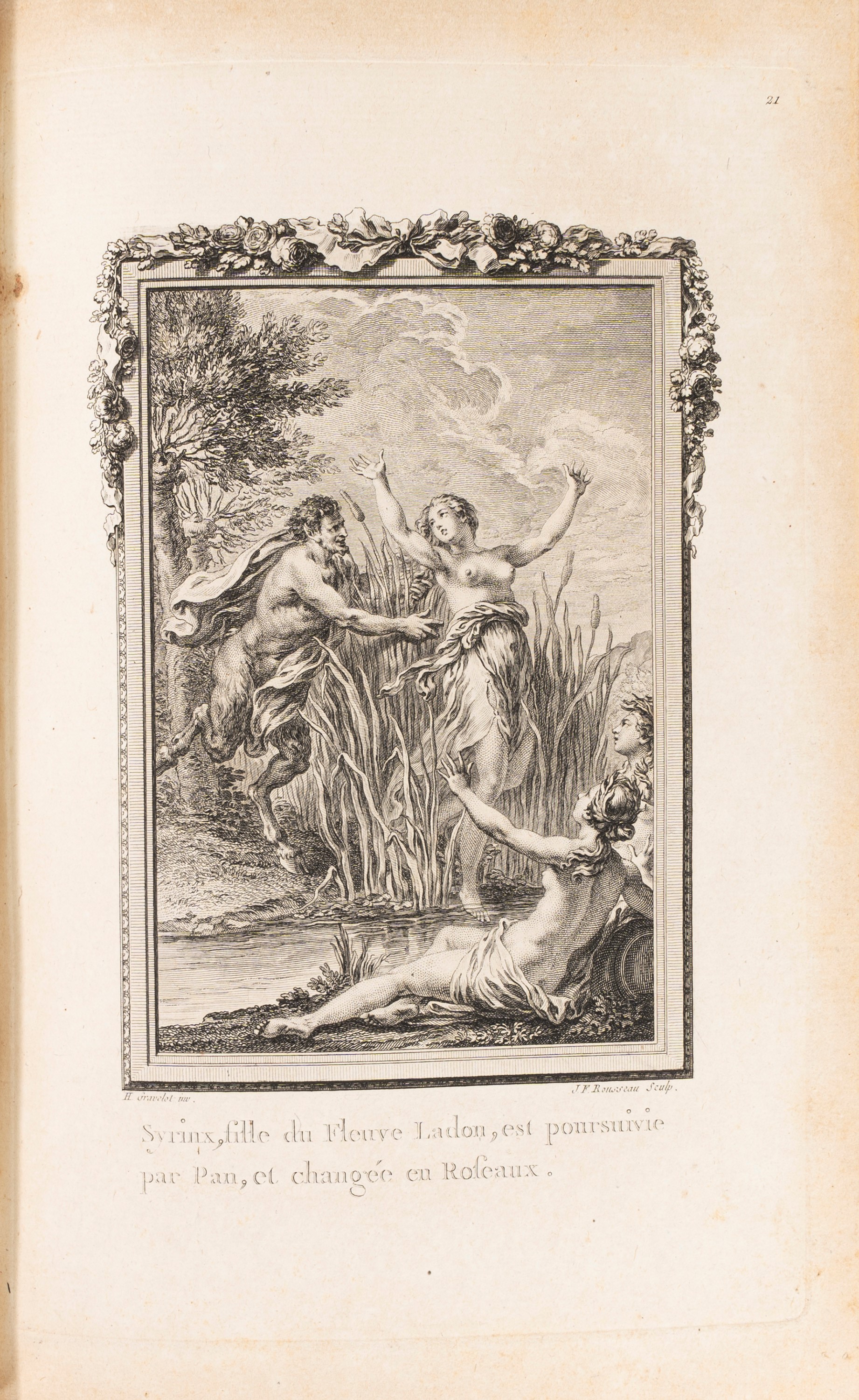 Publio Ovidio Nasone - Les Metamorphoses d'Ovide, edizione illustrata con 140 tavole, 1767-1771