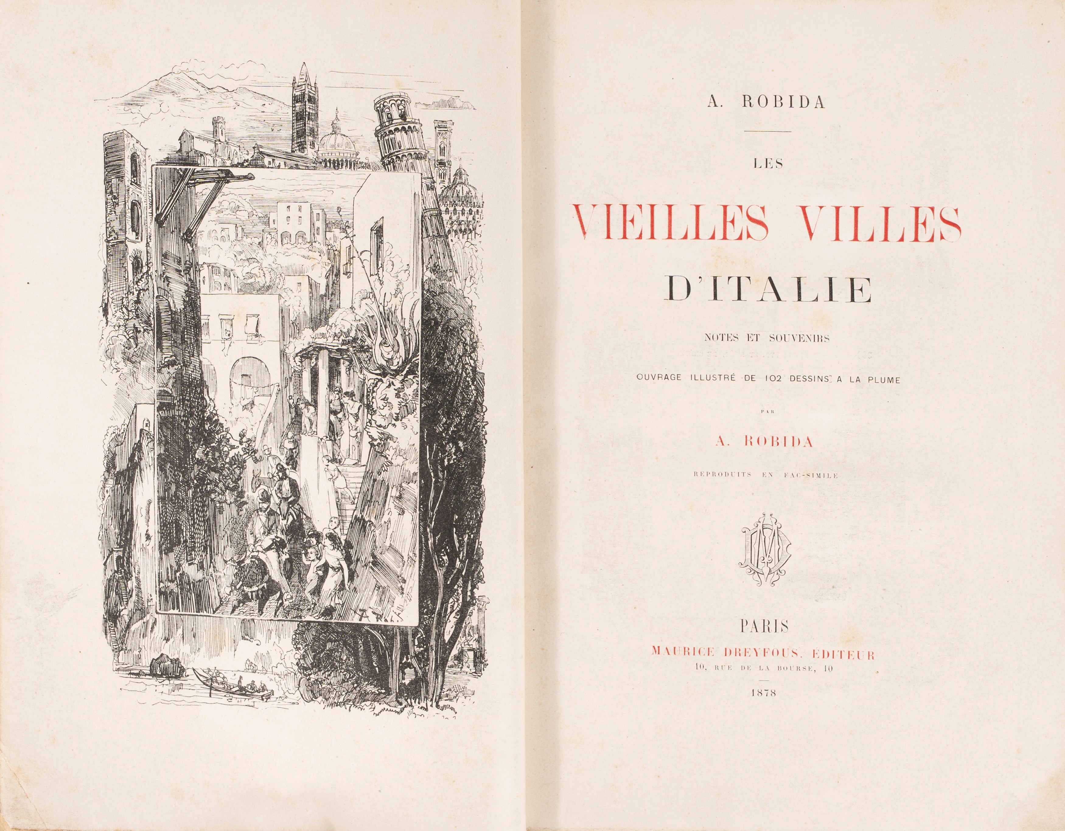 Albert Robida - Les Vieilles Villes D0italie