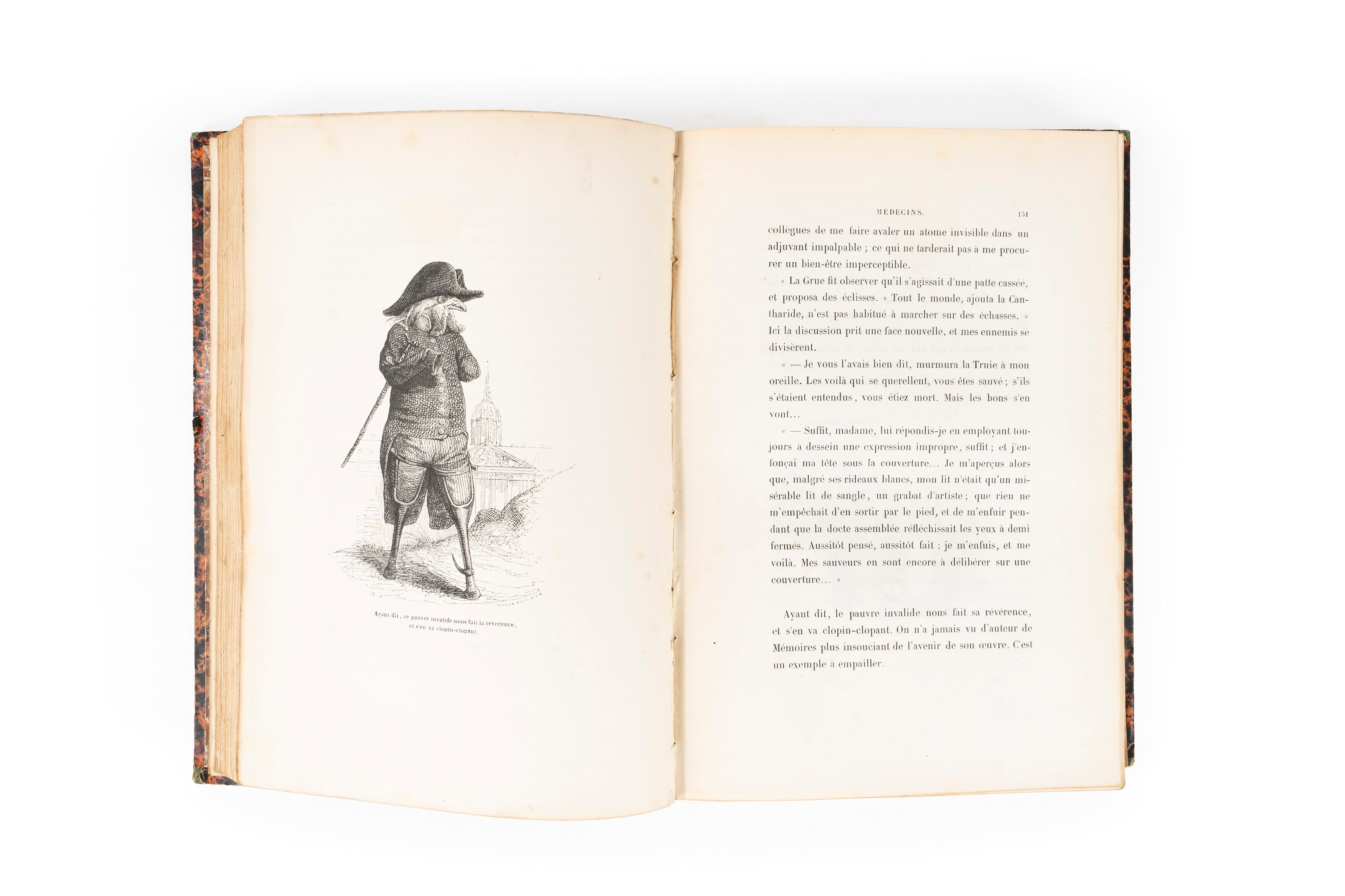 Grandville, Jean - Jacques - Scènes De la Vie Privée Et Publique Des Animax