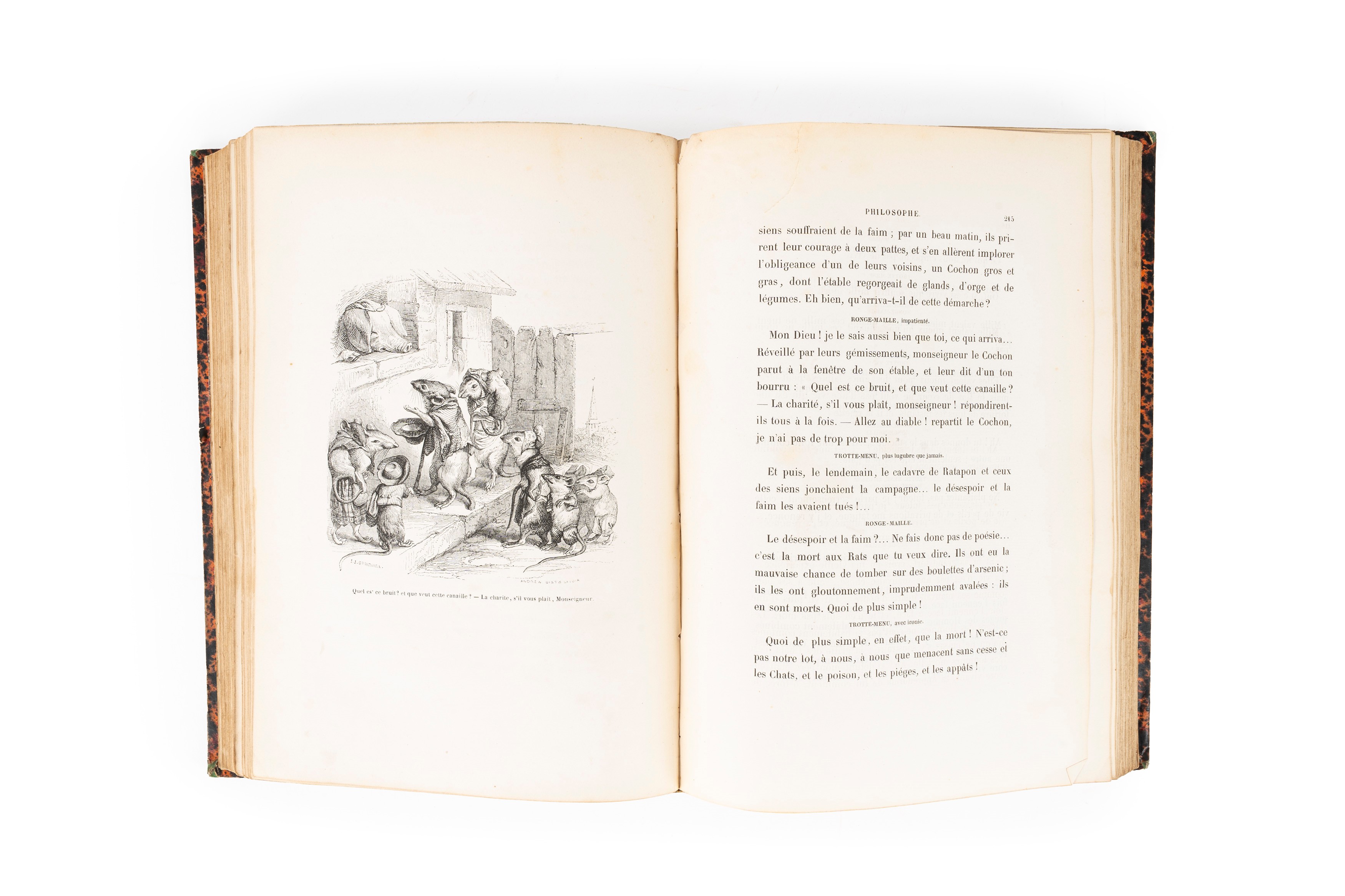 Grandville, Jean - Jacques - Scènes De la Vie Privée Et Publique Des Animax
