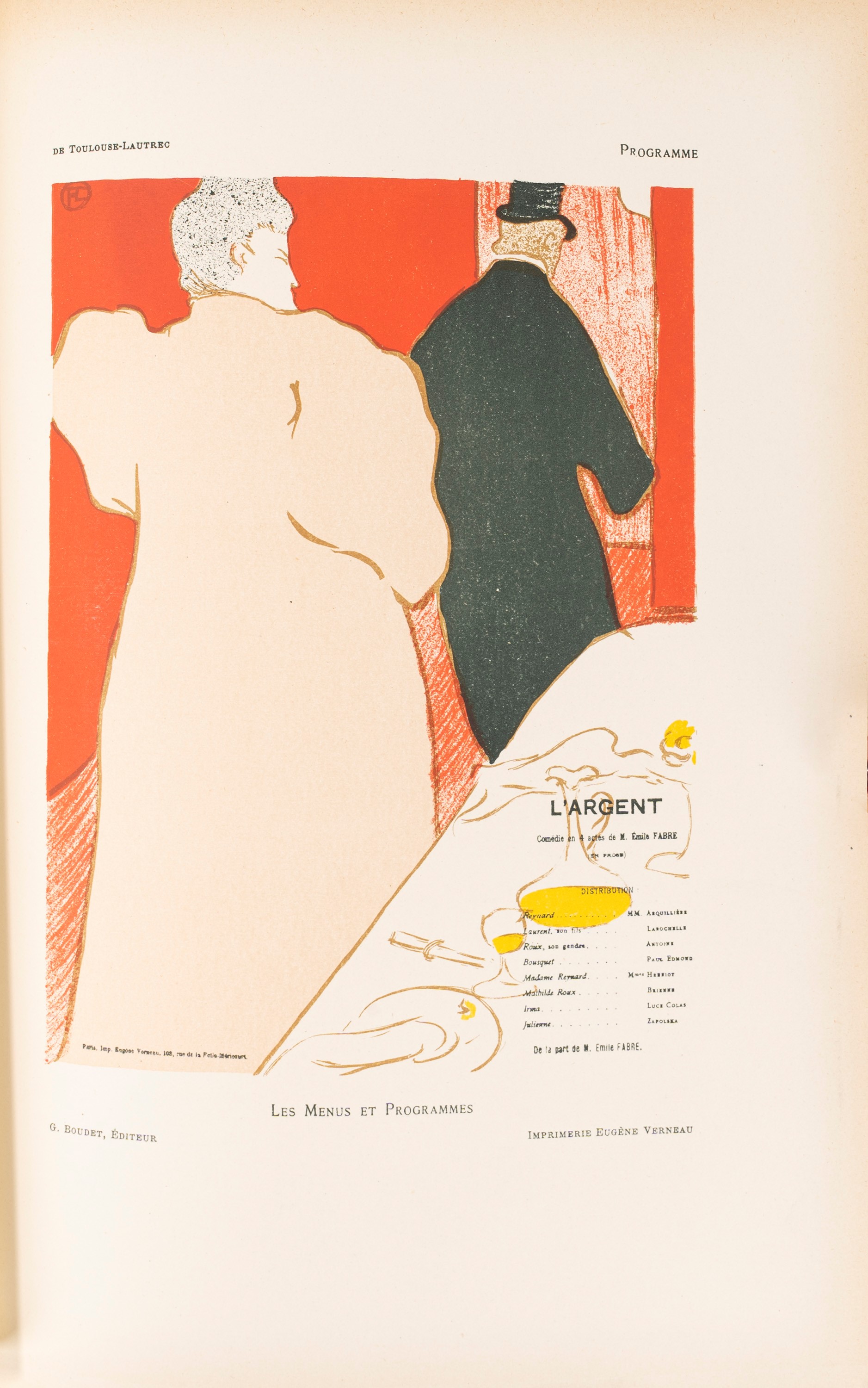 Leon Maillard - Les Menus Et Programmes Illustres