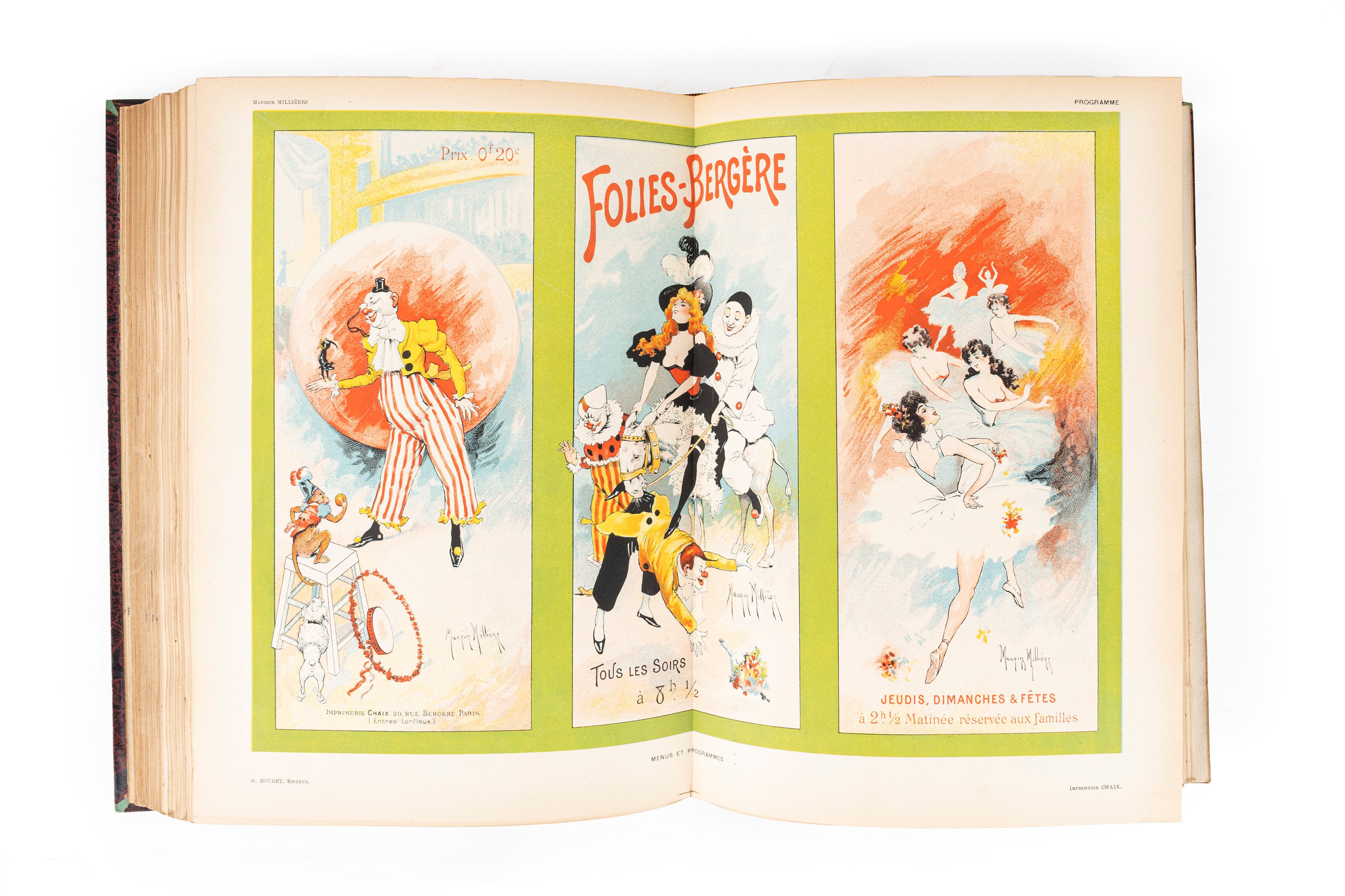 Leon Maillard - Les Menus Et Programmes Illustres