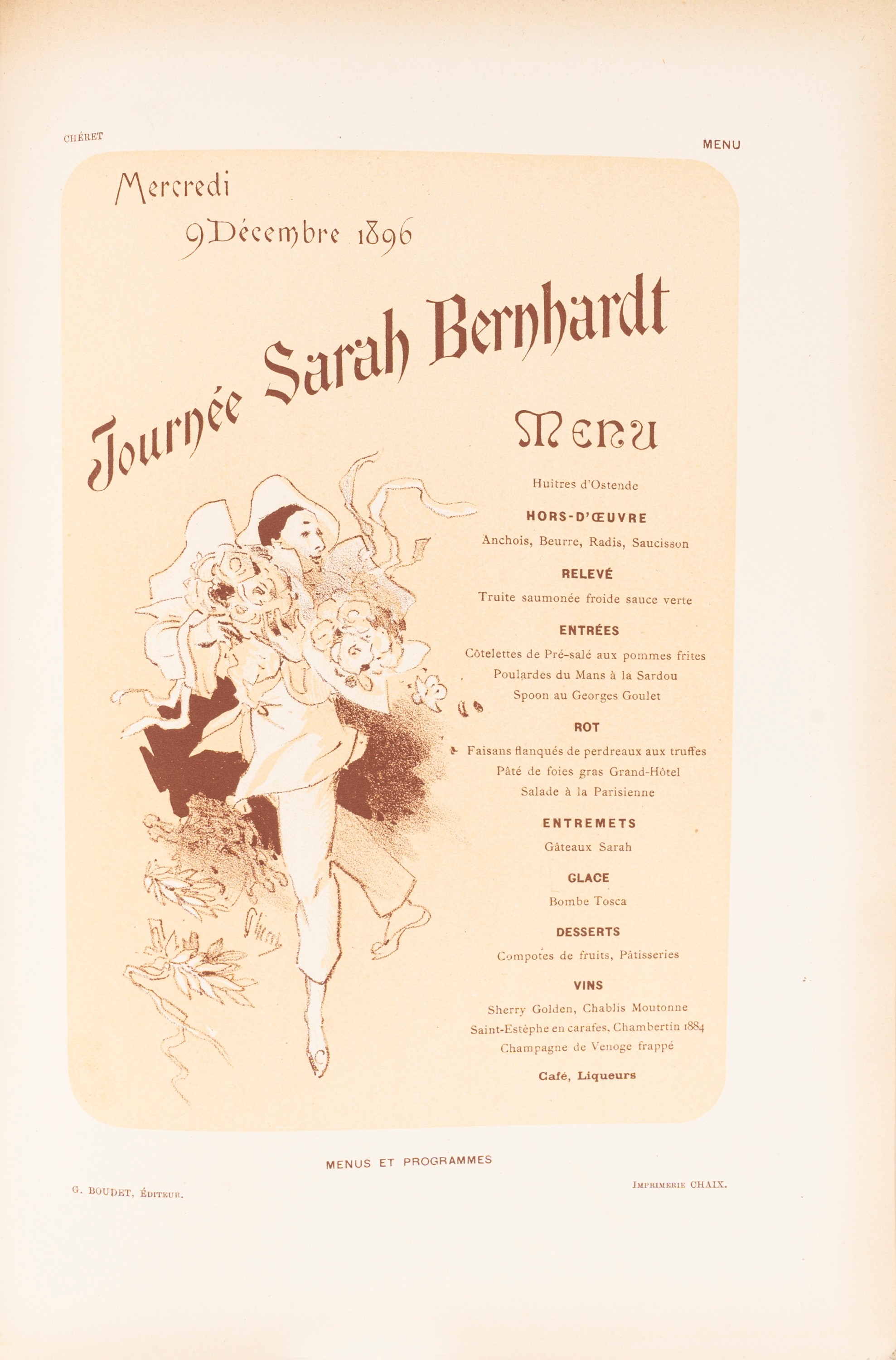 Leon Maillard - Les Menus Et Programmes Illustres