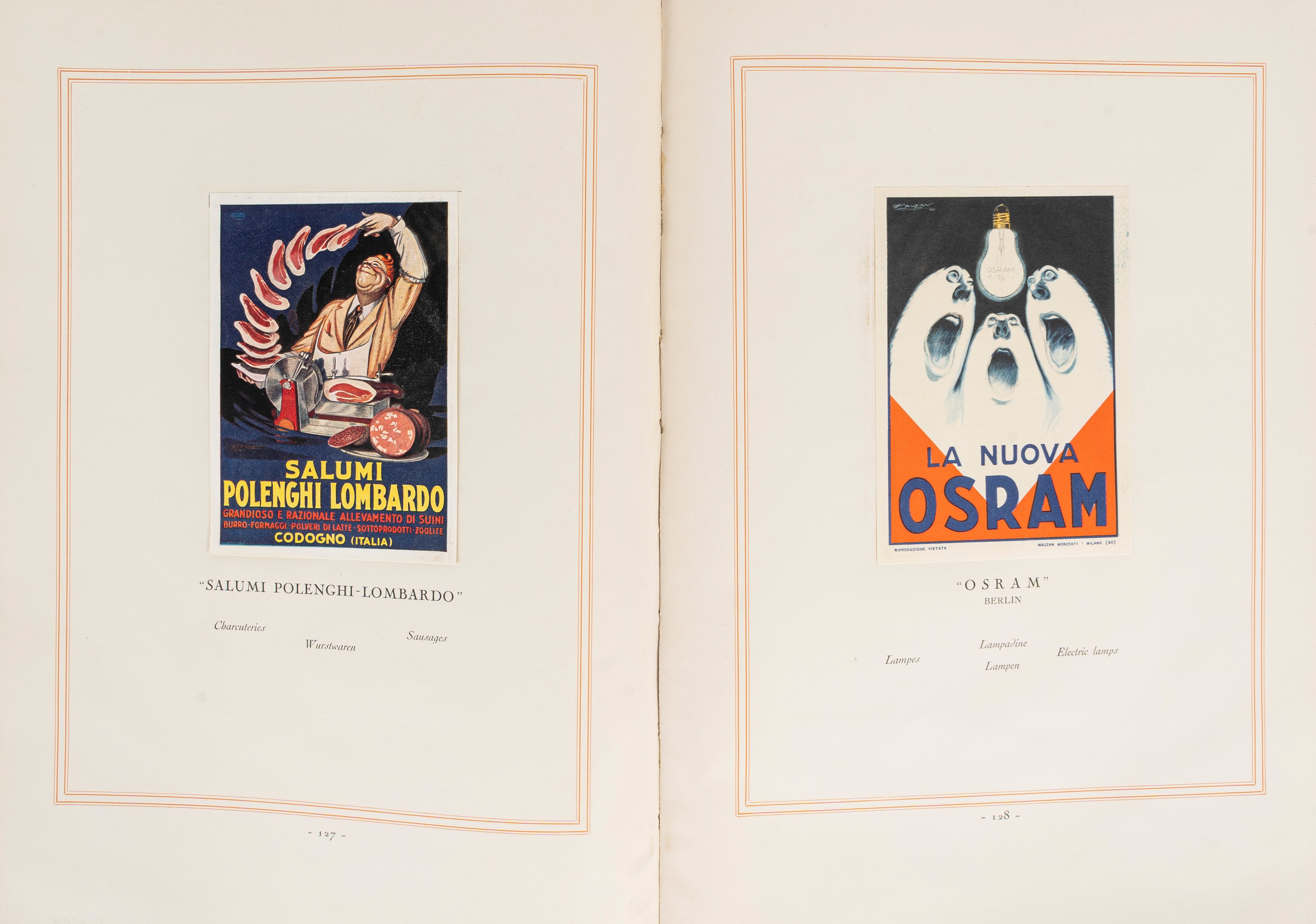 Arturo Lancellotti - Mauzan. Cartelloni Opere Varie
