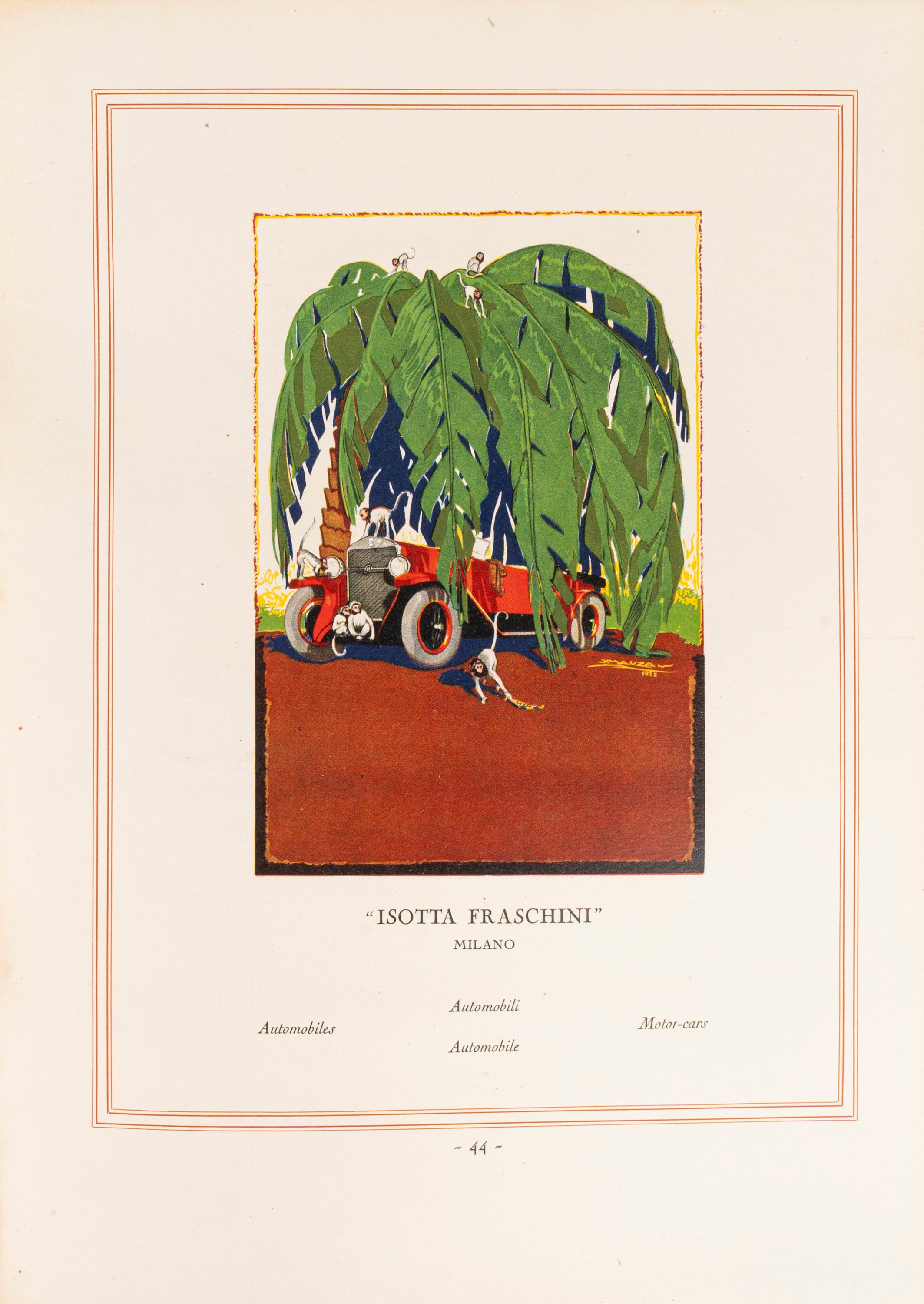 Arturo Lancellotti - Mauzan. Cartelloni Opere Varie