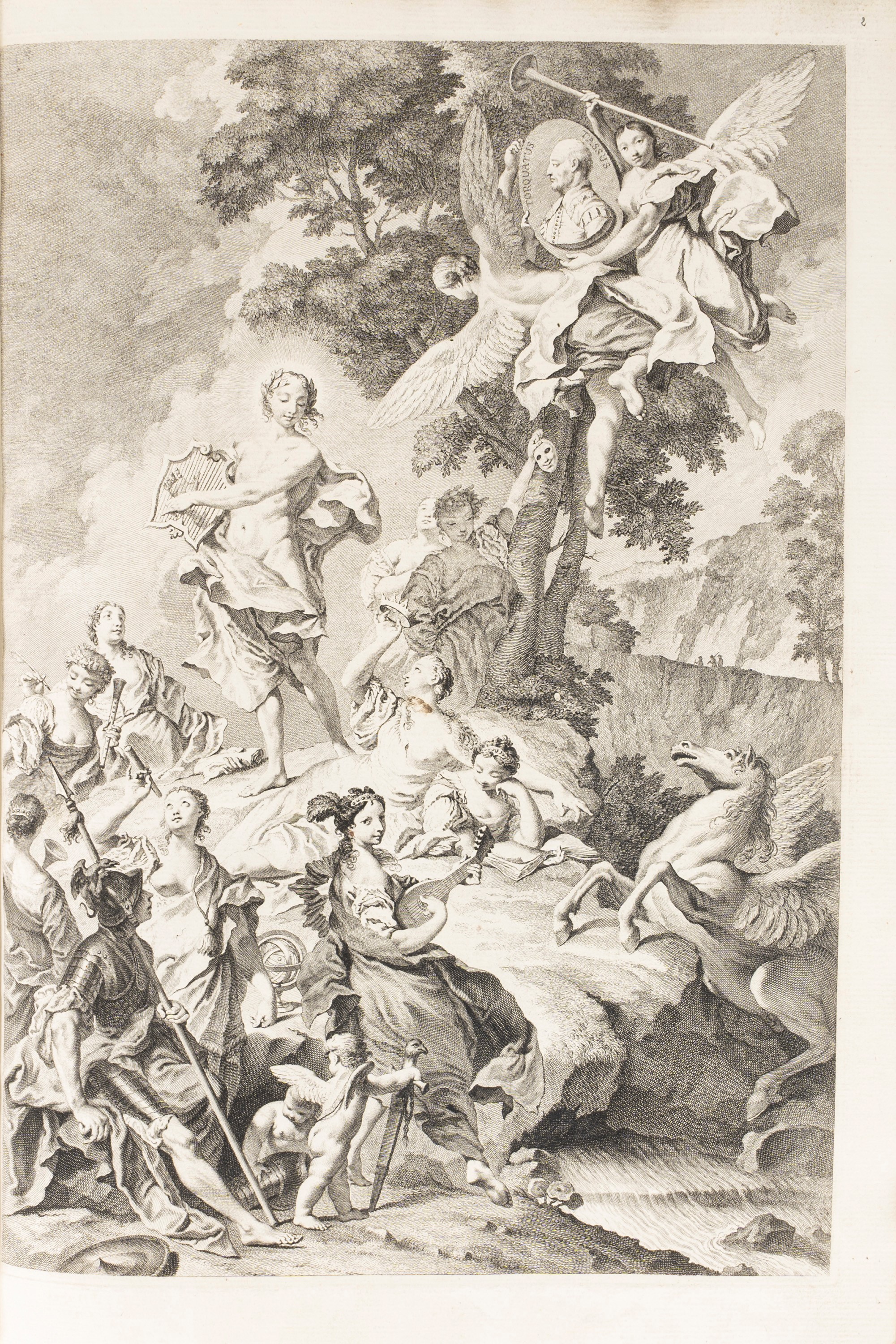 Torquato Tasso - La Gerusalemme Liberata, edizione illustrata con figure di Giambatista Piazzetta...