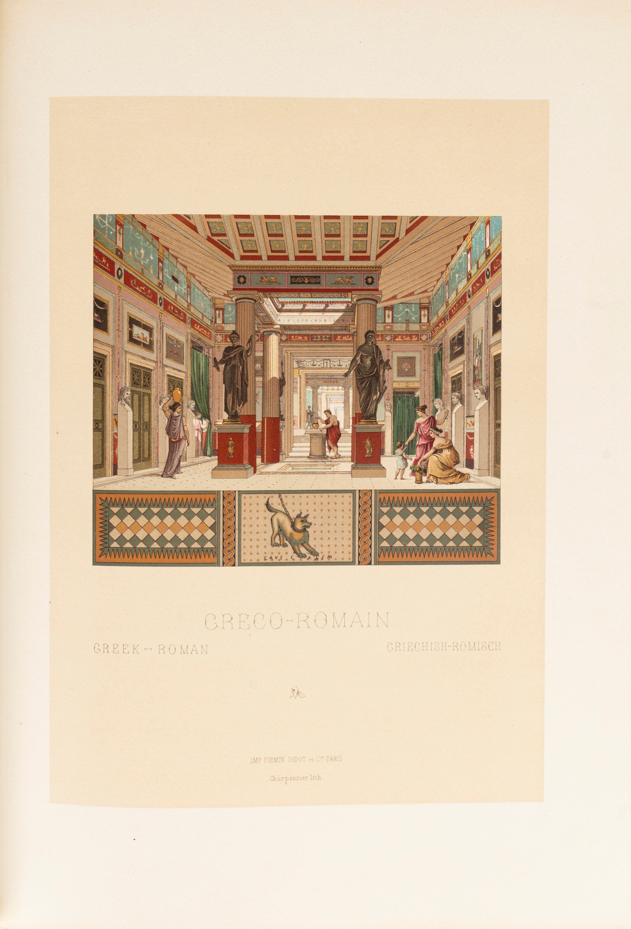 Auguste Racinet - Le Costume Historique. Cinq cents planches, trois cents en couleurs, or et arge...