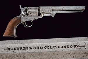  - A Colt Model 1851 Navy Revolver, London Model