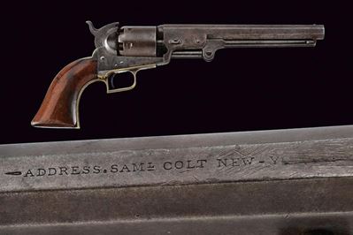 Interessante Colt Model 1851 Navy Revolver