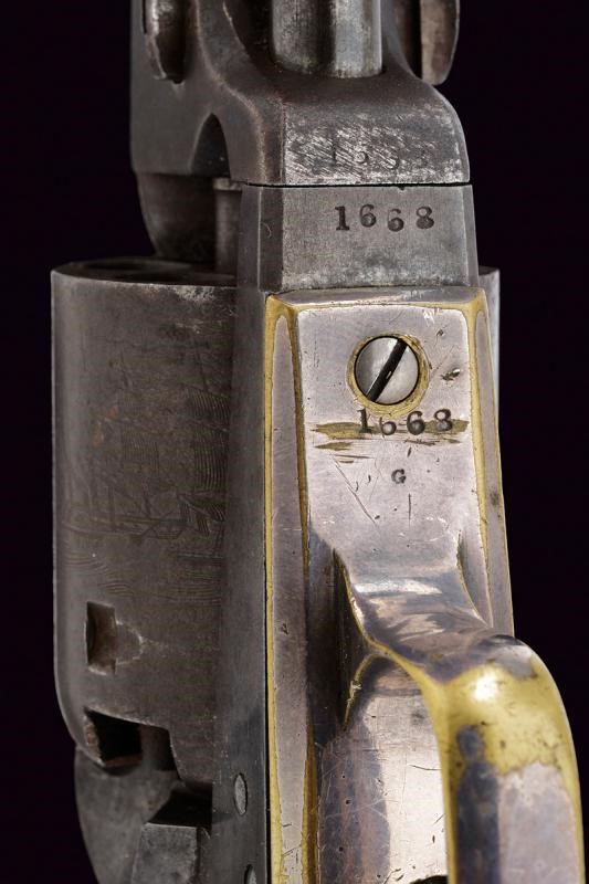 Interessante Colt Model 1851 Navy Revolver