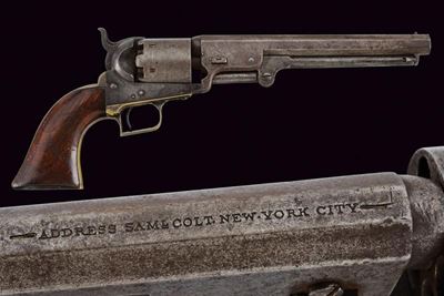 Interessante Colt Model 1851 Navy Revolver