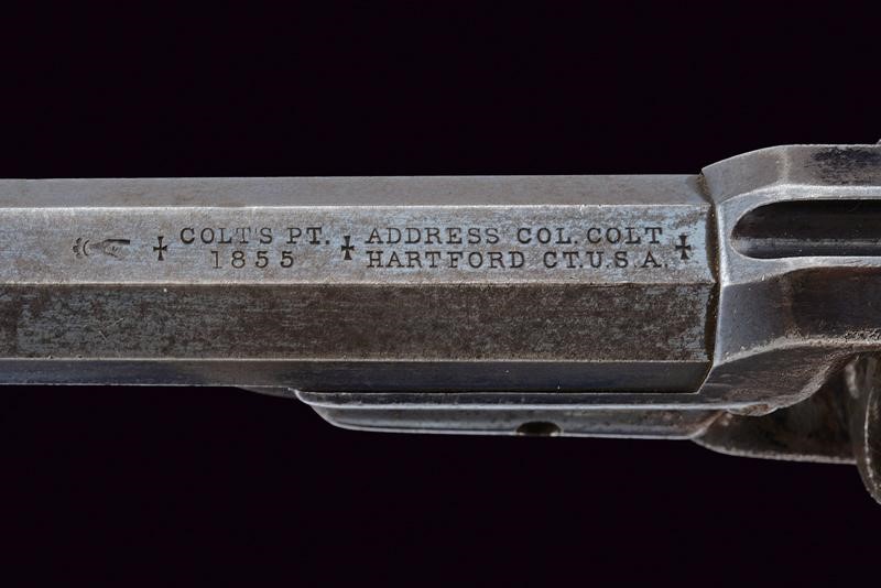 Colt Model 1855 Sidehammer Pocket Revolver "root Model"