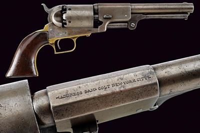 Raro e Interessante Colt First Model Dragoon Revolver