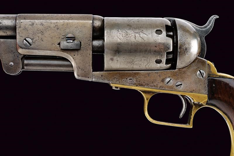 Raro e Interessante Colt First Model Dragoon Revolver