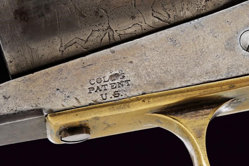 Raro e Interessante Colt First Model Dragoon Revolver