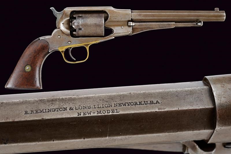A Remington New Model Navy Revolver 1863 - 1878 | A Large