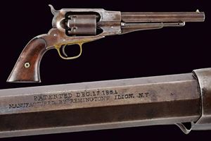  - A Remington 1861 Navy Revolver 