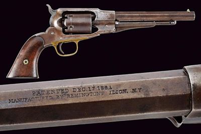 Remington 1861 Navy Revolver "old Model Navy"