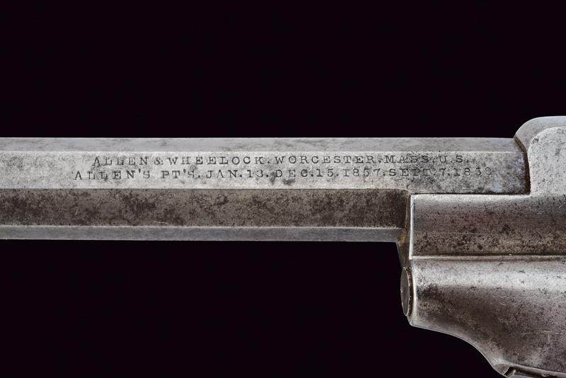 Allen & Wheelock Sidehammer Belt Model Revolver