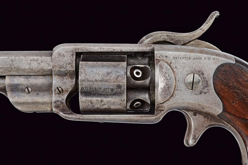 Raro e Interessante C.s. Alsop Navy Model Revolver