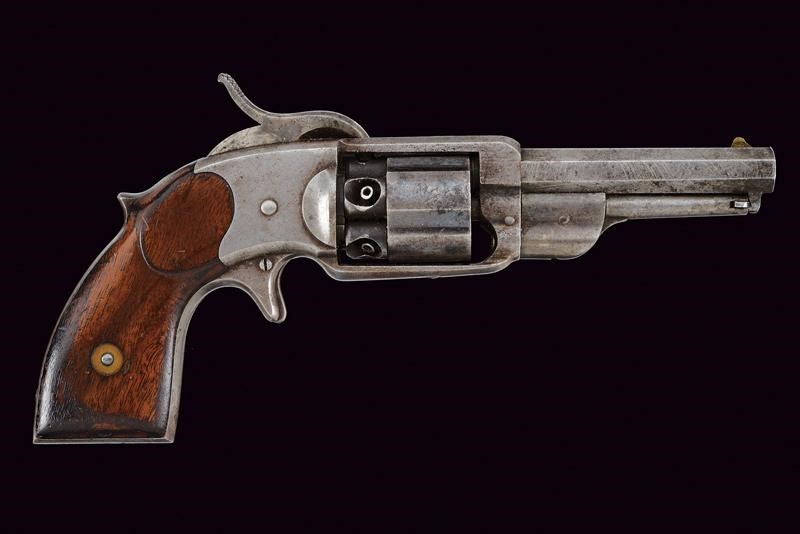 Raro e Interessante C.s. Alsop Navy Model Revolver