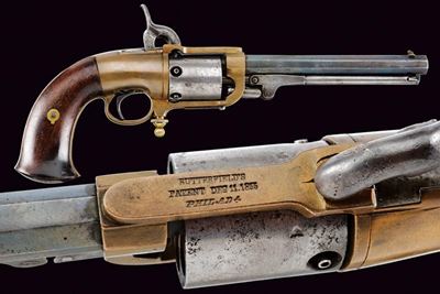 Raro Butterfield Army Model Revolver