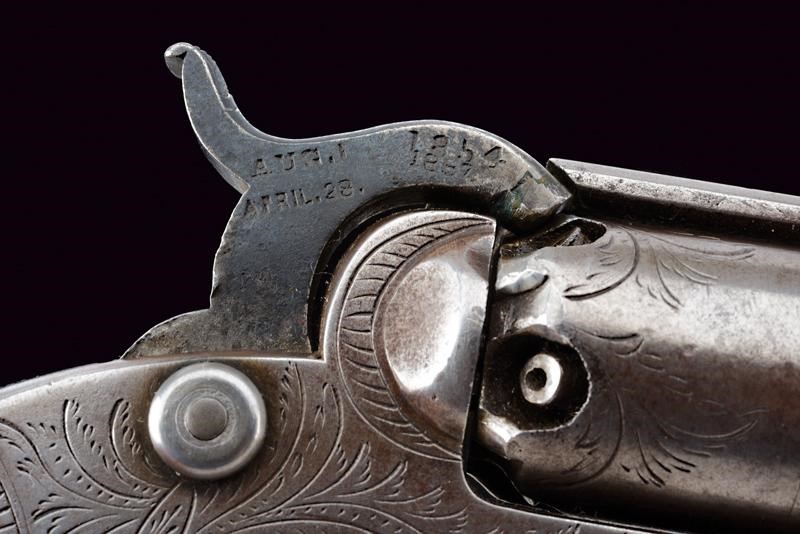 Josiah Ells Pocket Model Revolver - Third Model