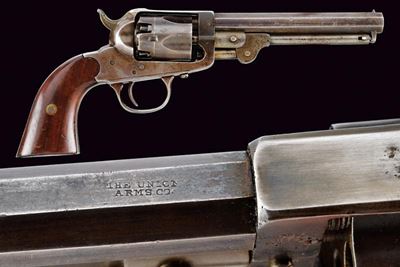 W.w. Marston Pocket Model Revolver "the Union Arms" Fourth Type