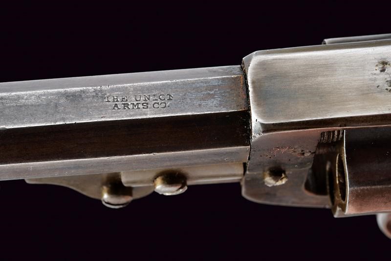 W.w. Marston Pocket Model Revolver "the Union Arms" Fourth Type