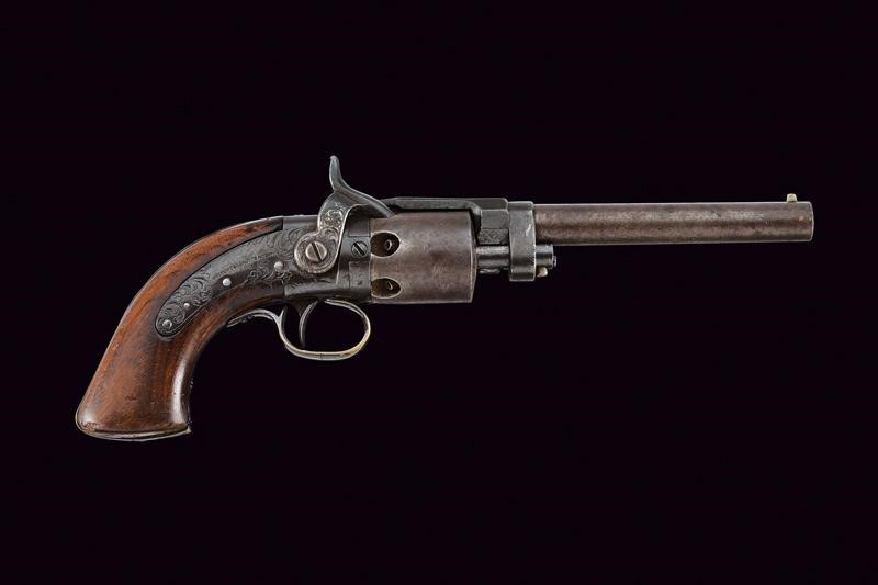 Raro Mass. Arms Co. Wesson & Leavitt Belt Revolver