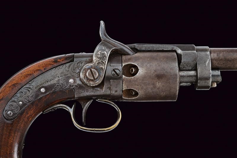 Raro Mass. Arms Co. Wesson & Leavitt Belt Revolver
