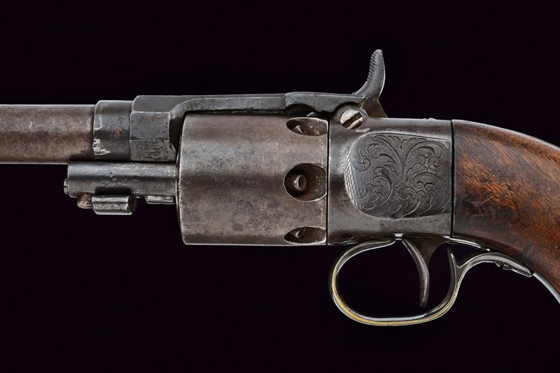 Raro Mass. Arms Co. Wesson & Leavitt Belt Revolver