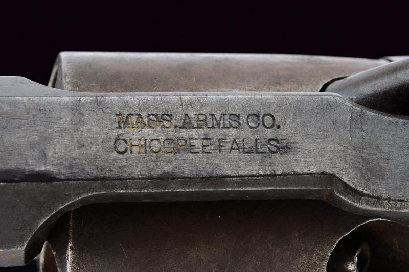 Raro Mass. Arms Co. Wesson & Leavitt Belt Revolver