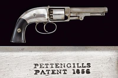 Raro C.s. Pettengill Navy Model Revolver