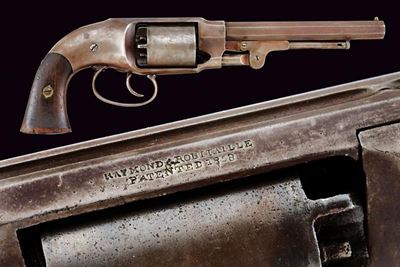 C.s. Pettengill Army Model Revolver con Timbri Militari