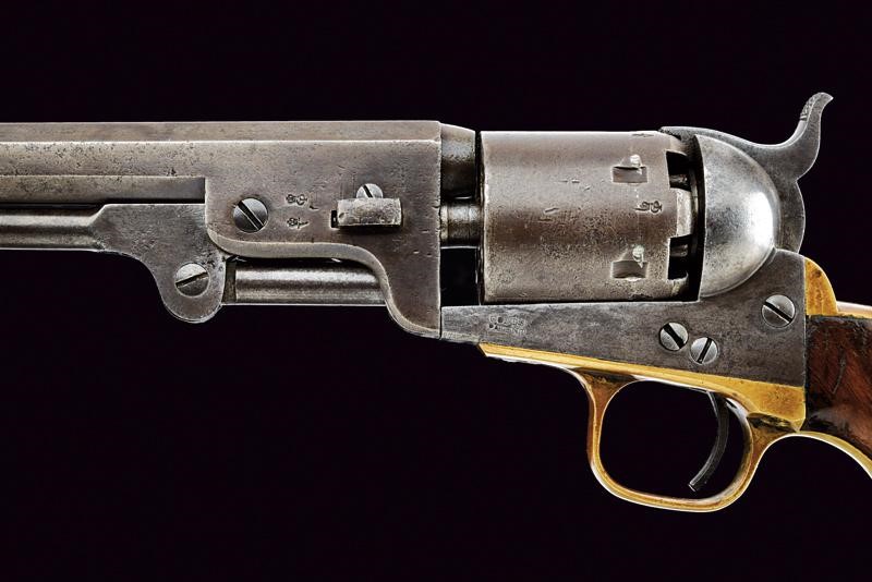 A Colt Model 1851 Navy Revolver