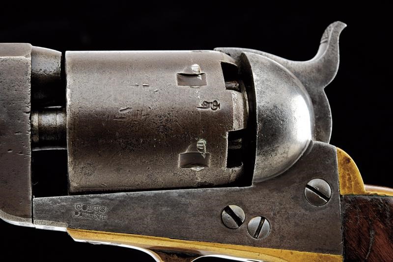 A Colt Model 1851 Navy Revolver