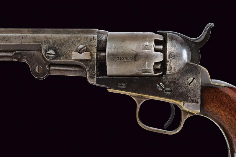 Colt Model 1849 Pocket Revolver in Cassetta