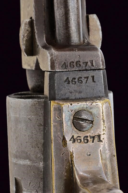 Colt Model 1849 Pocket Revolver in Cassetta