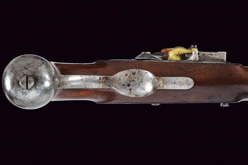 Interessante Pistola a Pietra Focaia D'ordinanza Mod. 1836 di A. Waters