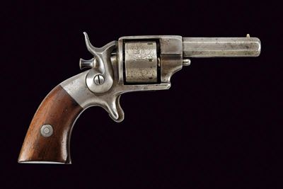 Allen 22 Sidehammer Rimfire Revolver