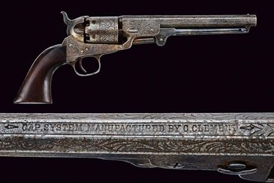 Revolver sul Tipo Colt di C. Clement