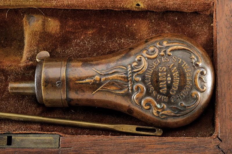 Mass. Arms Co. Maynard Primed Pocket Revolver in Cassetta