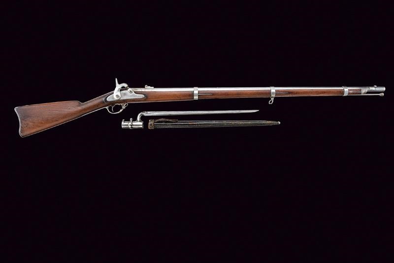 Model 1861 U.s. Percussion Rifle-musket con Baionetta