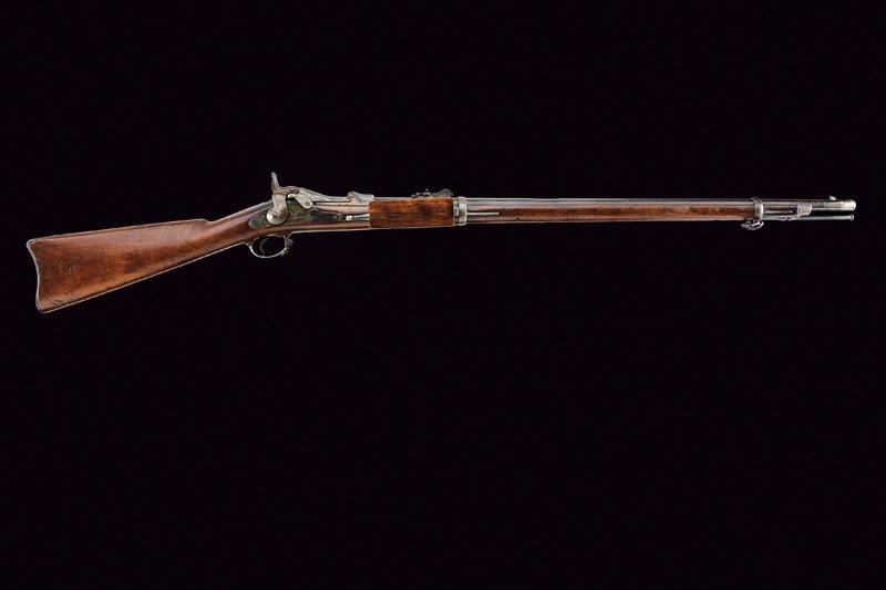 Fucile Springfield Trapdoor Mod. 1873 con Caricatore Rapido Metcalfe