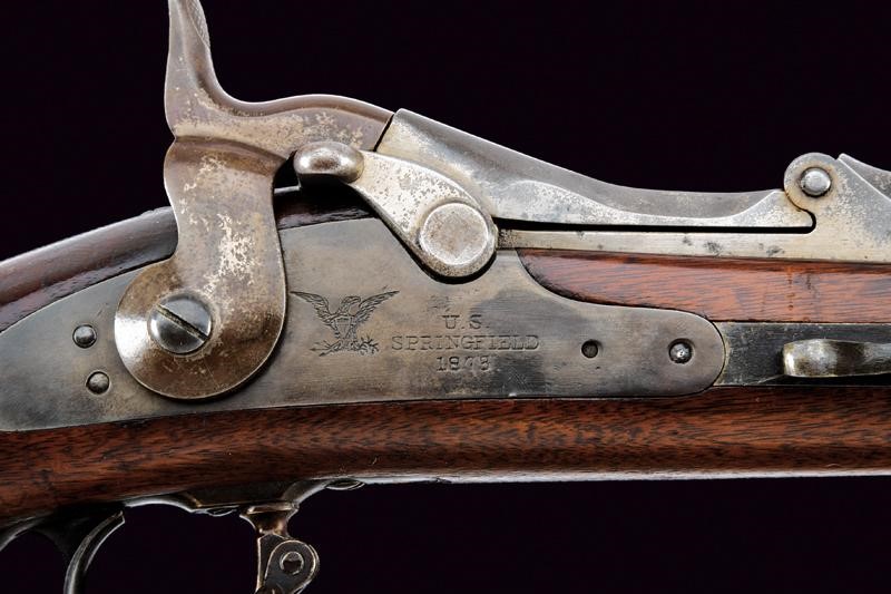 Fucile Springfield Trapdoor Mod. 1873 con Caricatore Rapido Metcalfe