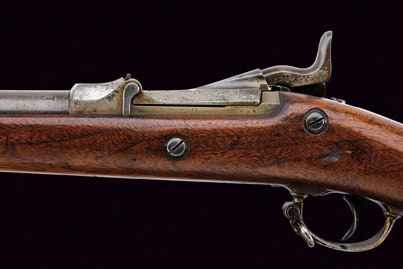 Fucile Springfield Trapdoor Mod. 1873 con Caricatore Rapido Metcalfe