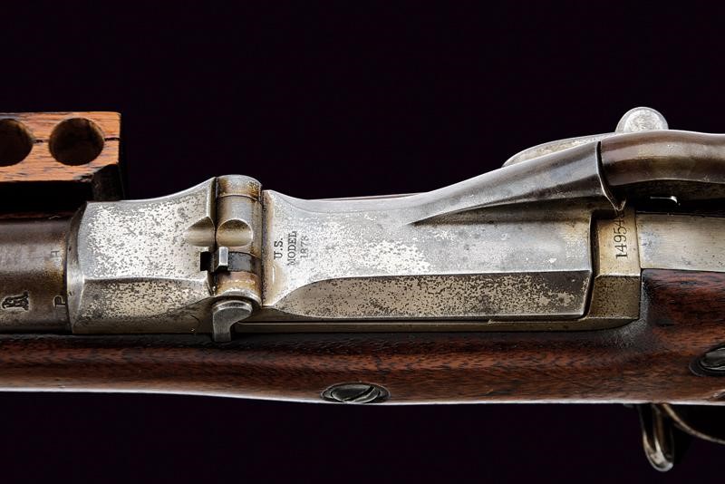 Fucile Springfield Trapdoor Mod. 1873 con Caricatore Rapido Metcalfe