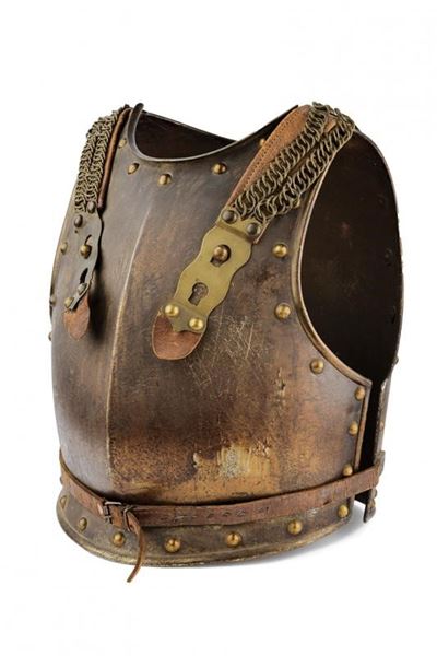 Corazza Mod. 1821, ferro con dettagli in ottone, Francia